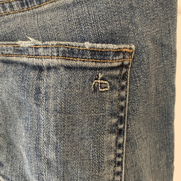 Rag & Bone 10" Skinny Jeans in Ward Wash - Picture 2 of 8